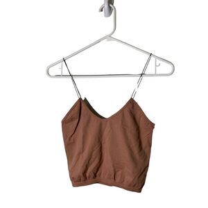 Free People M/L Mauve‎ Pink Tank Top